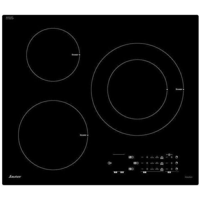 Plaque à Induction Sauter 3 Foyers 28 cm – Modèle SPI5361B
